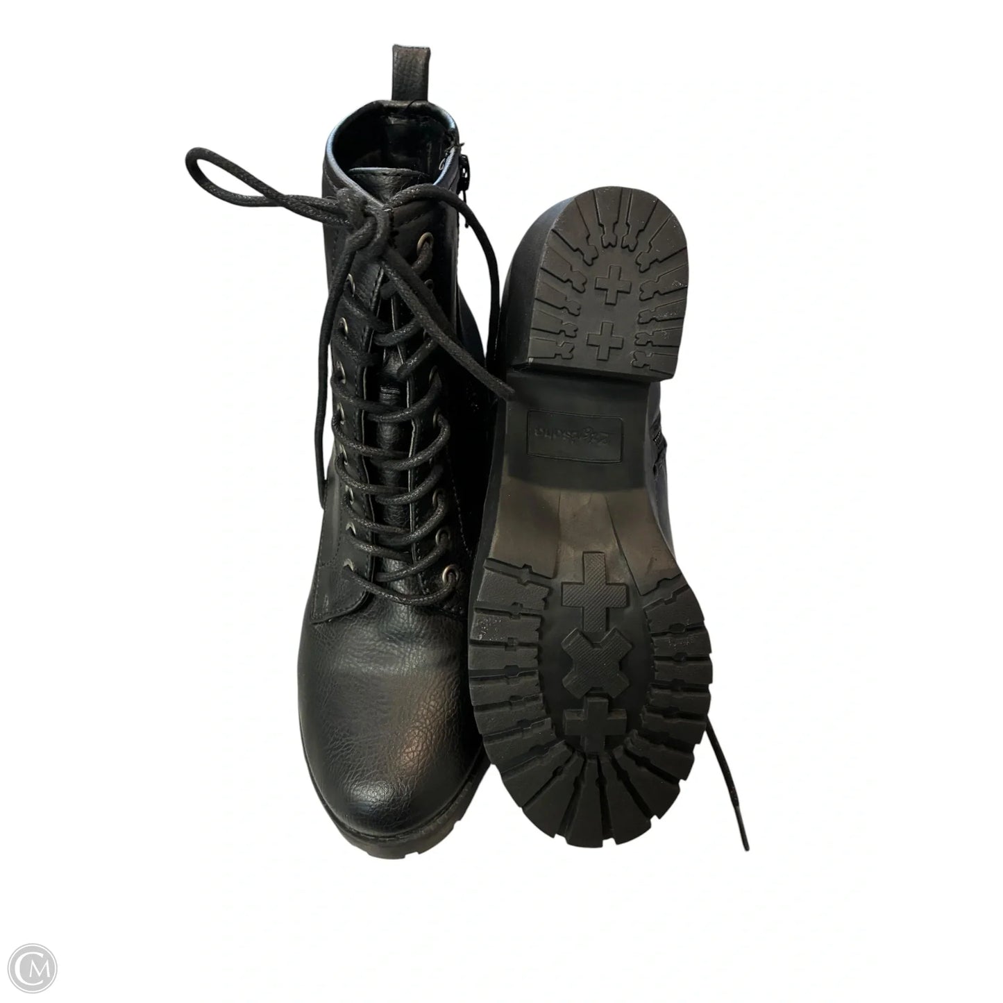 Boots Combat By Zigi Soho In Black, Size: 8.5