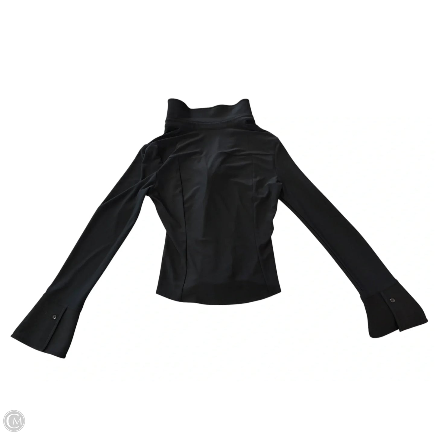 Top Long Sleeve Designer By Alice + Olivia In Black, Size: S