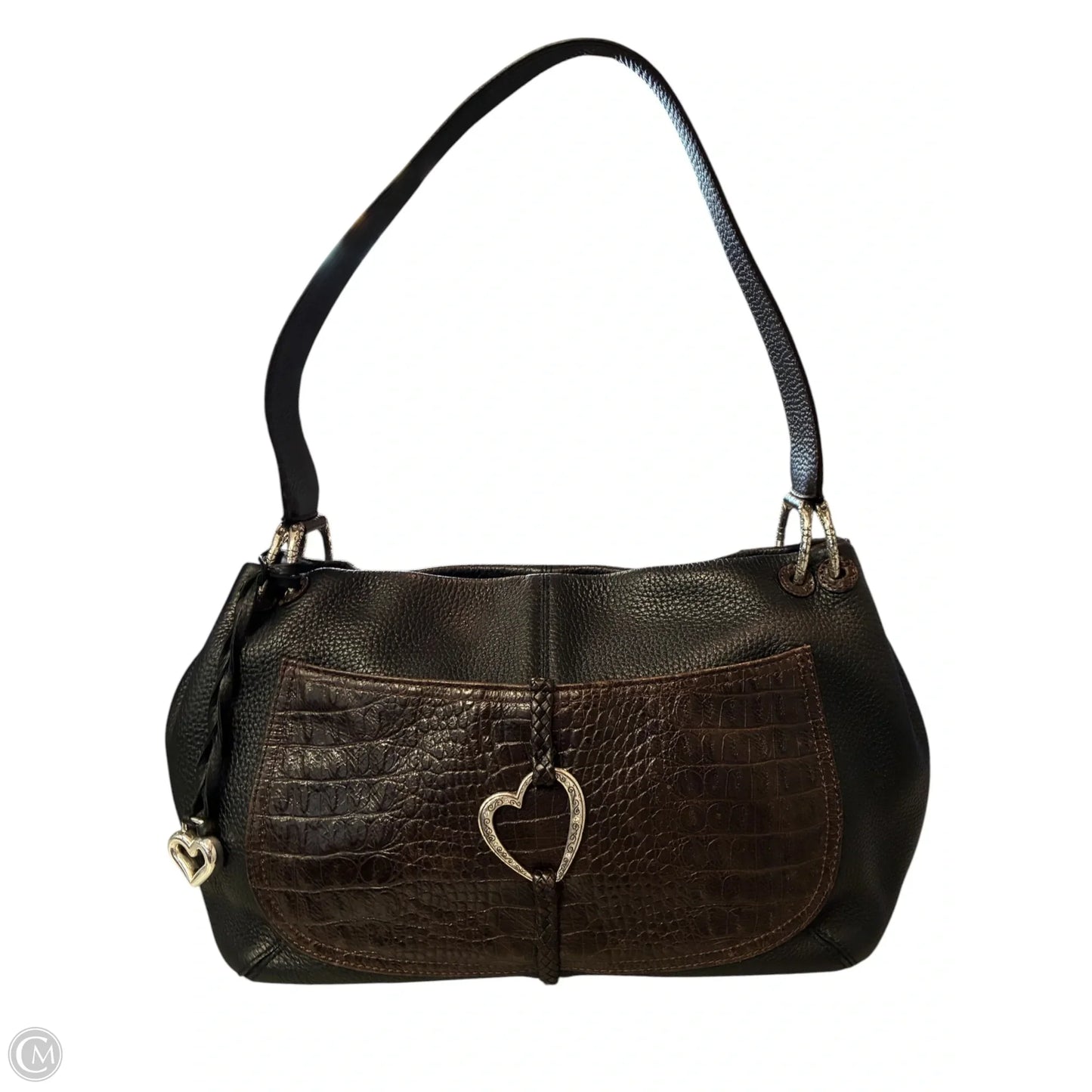 Handbag Leather By Brighton, Size: Small