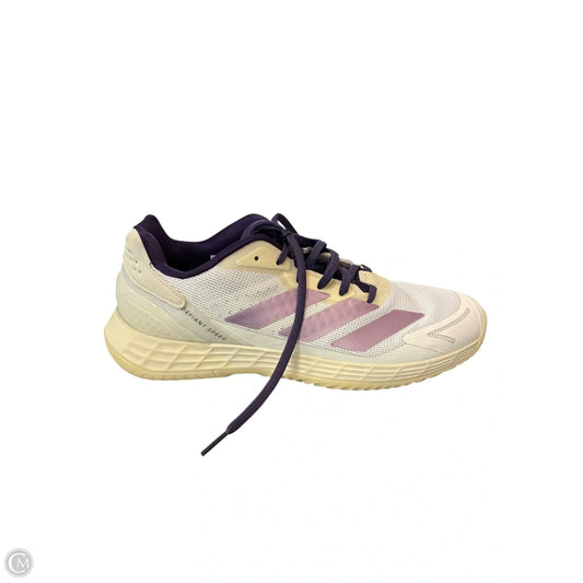 Shoes Athletic By Adidas In Purple & White, Size: 9.5