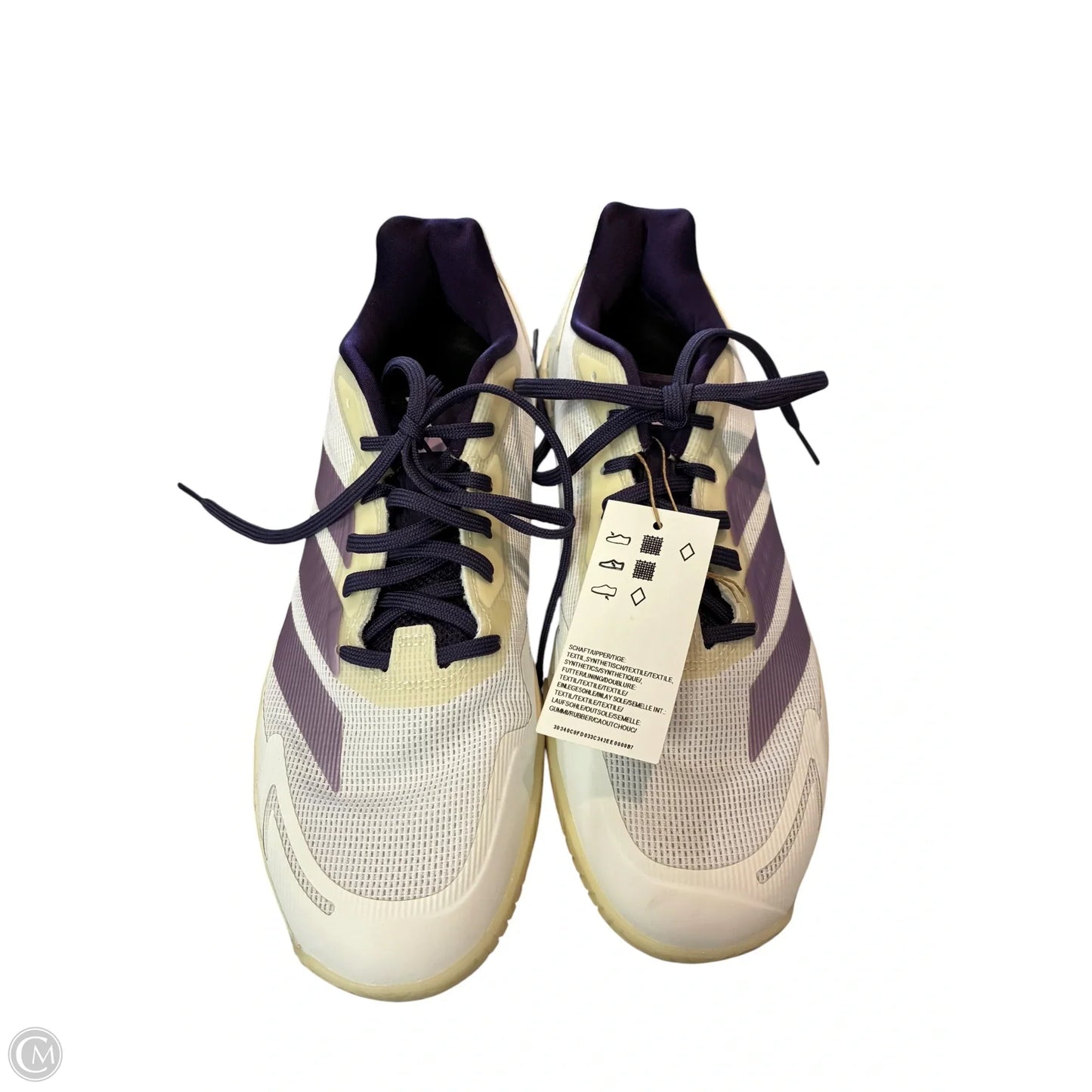 Shoes Athletic By Adidas In Purple & White, Size: 9.5