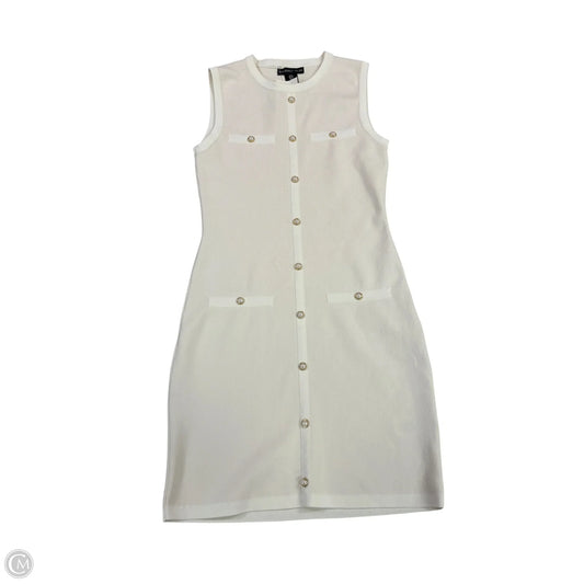 Dress Casual Short By Sincerely Jules In Ivory, Size: S