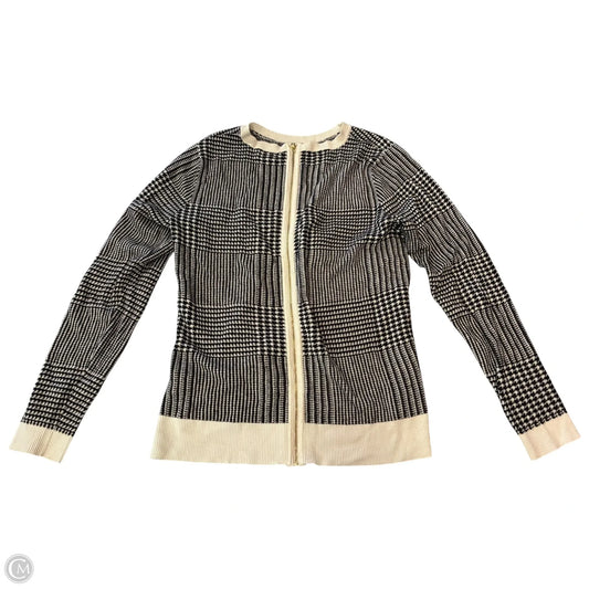 Sweater By H&m In Black & Cream, Size: M