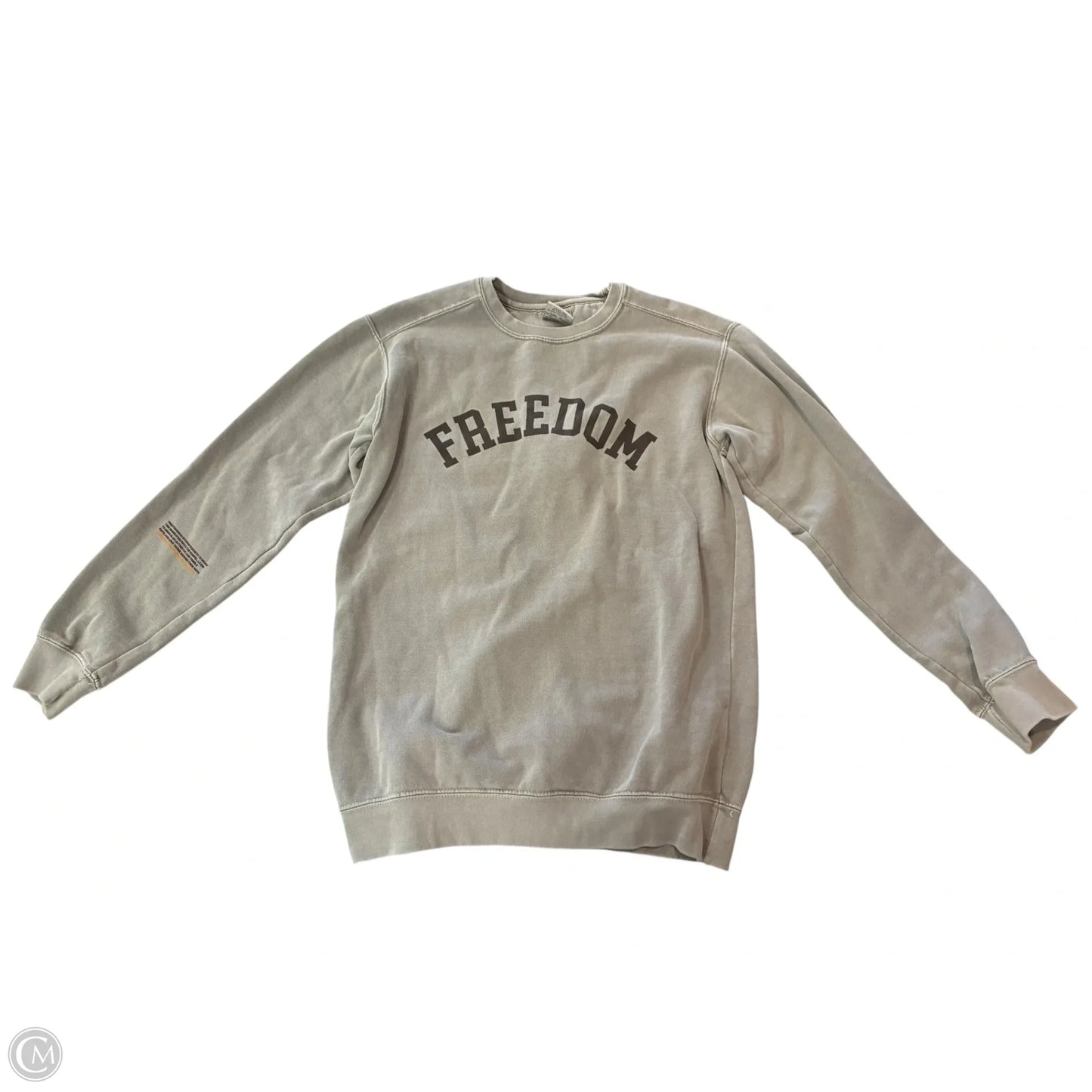 Sweatshirt Collar By Comfort Colors In Grey, Size: S