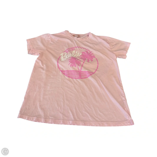 Top Short Sleeve Basic By Mumu In Pink, Size: Xs