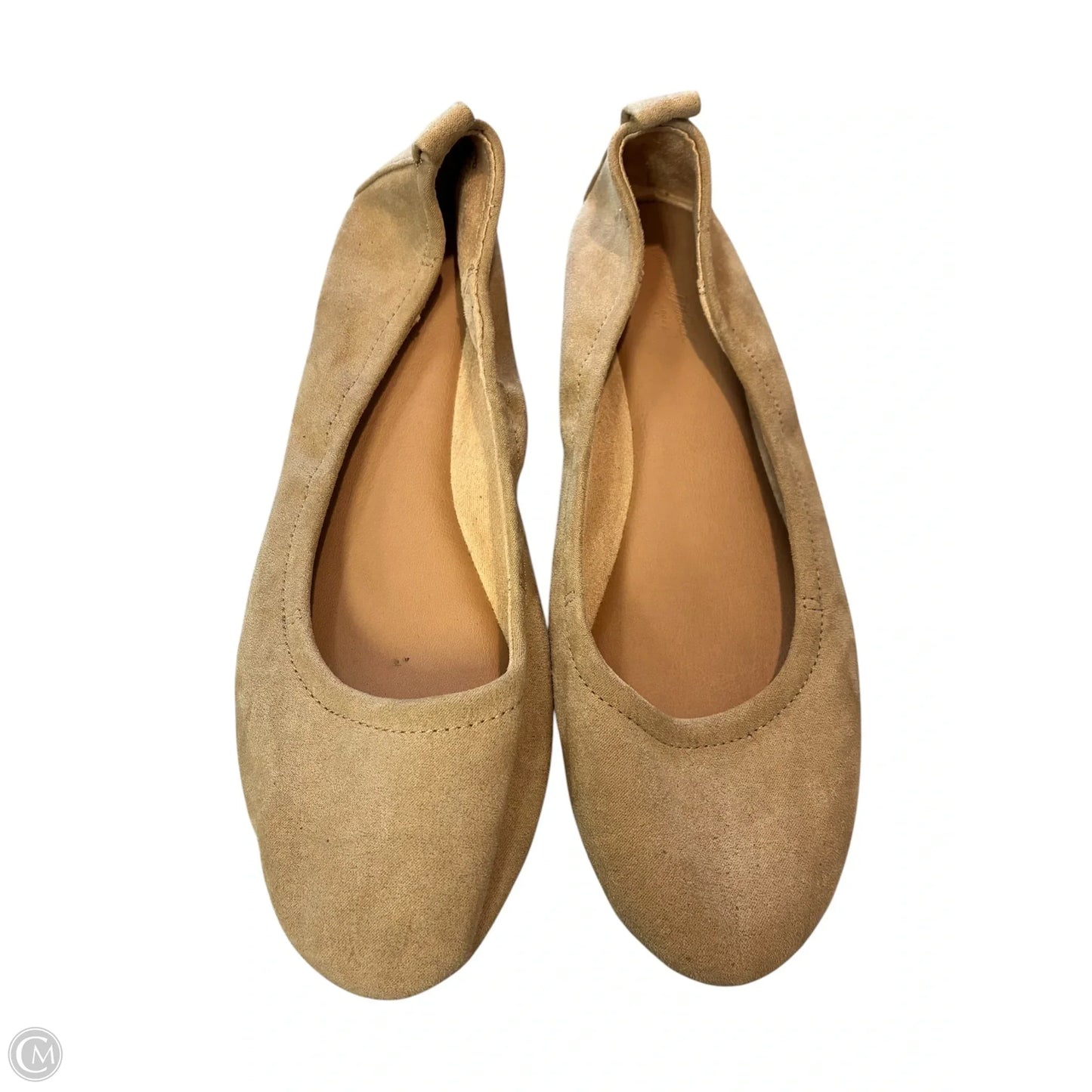 Shoes Flats By Universal Thread In Tan, Size: 8