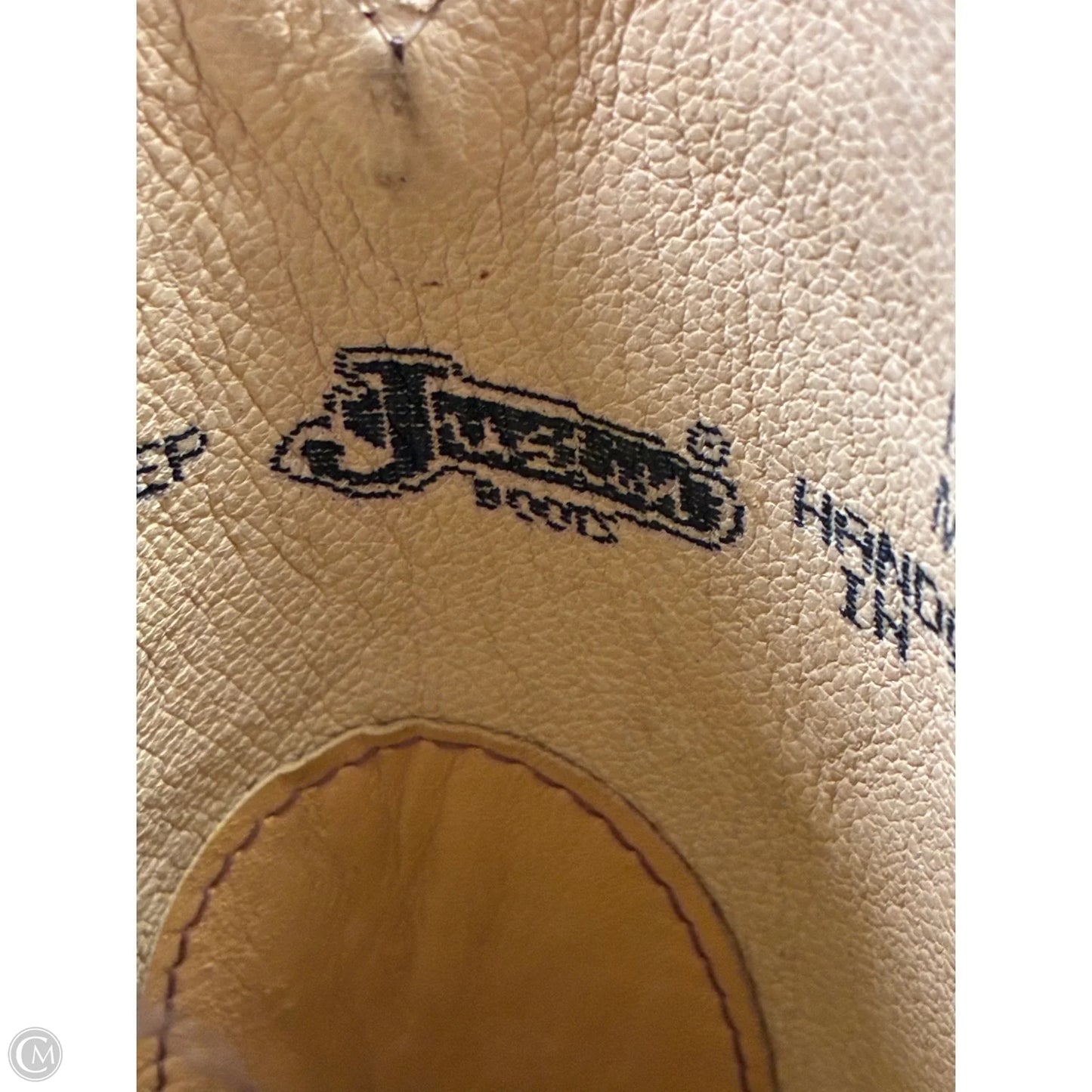 Boots Western By Justin In Tan, Size: 6