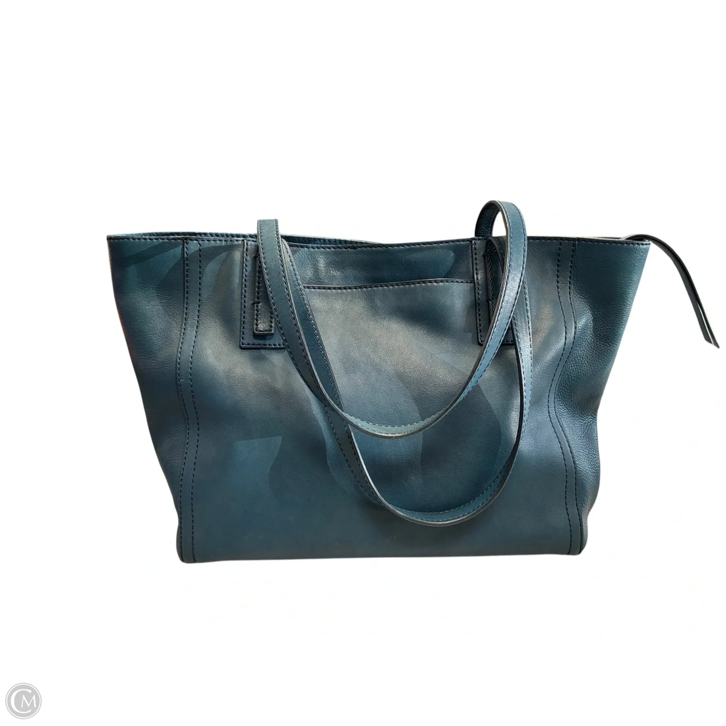 Tote Leather By Fossil, Size: Medium