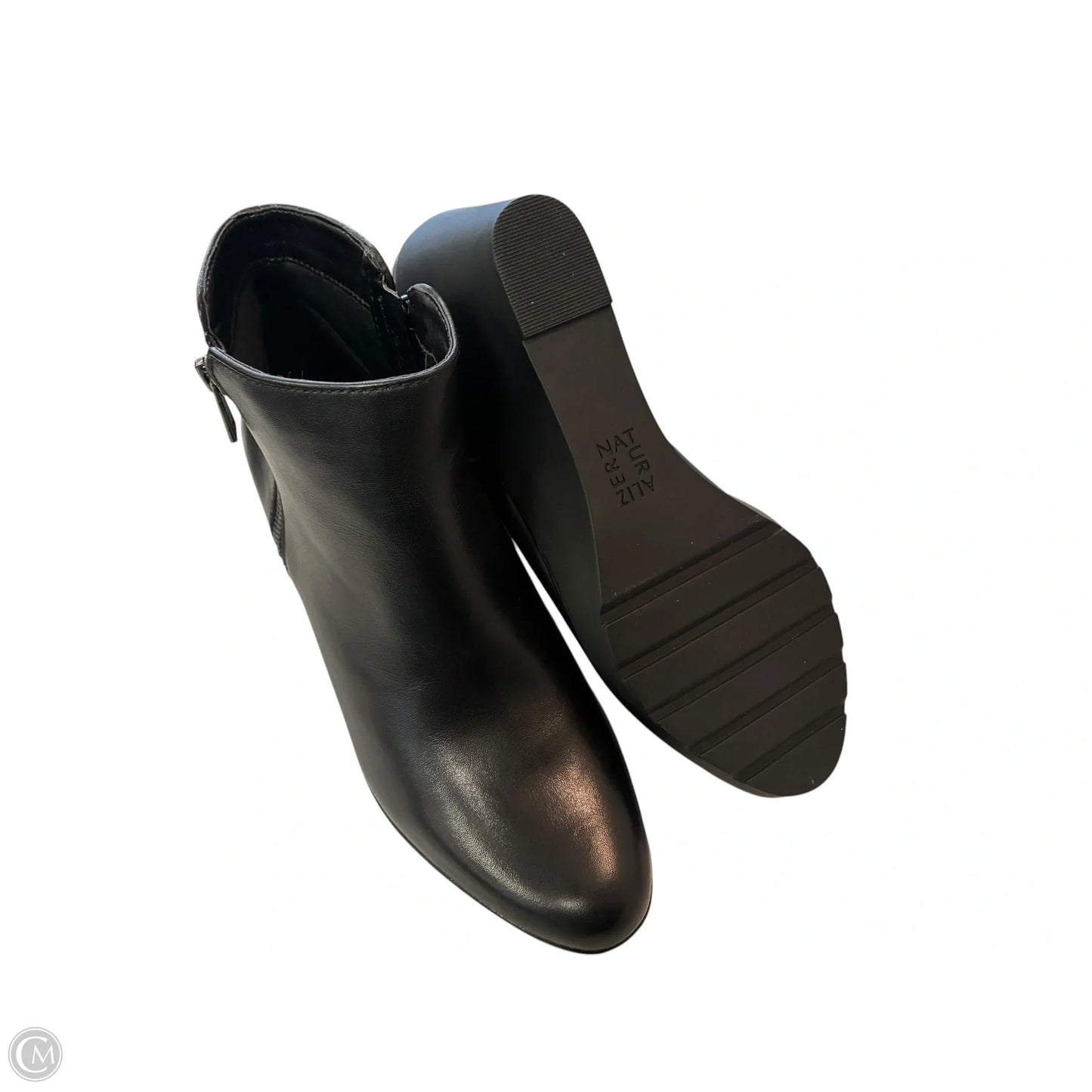 Boots Ankle Heels By Naturalizer In Black, Size: 8.5