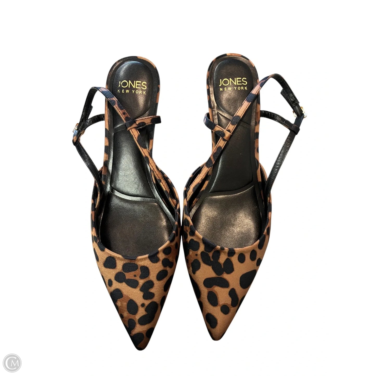 Shoes Heels Kitten By Jones New York In Animal Print, Size: 8.5