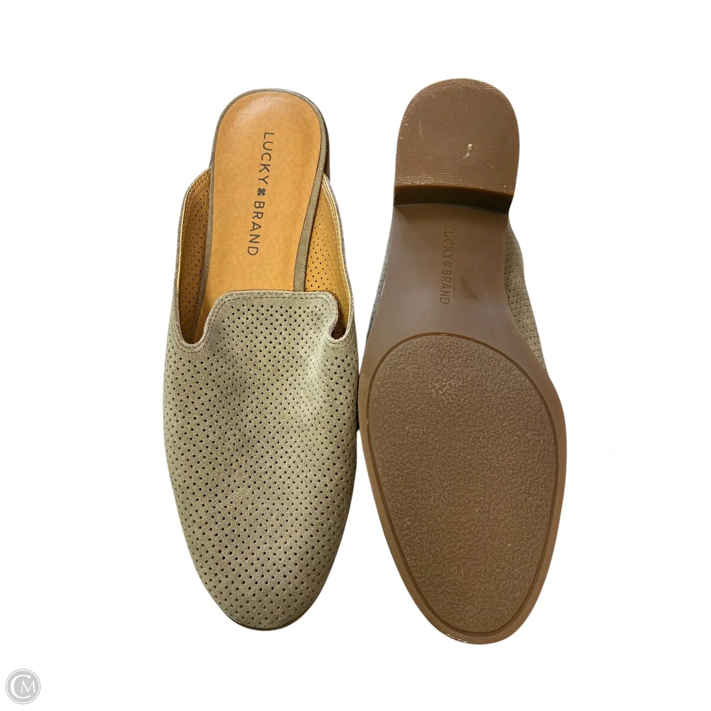 Shoes Flats By Lucky Brand In Taupe, Size: 8