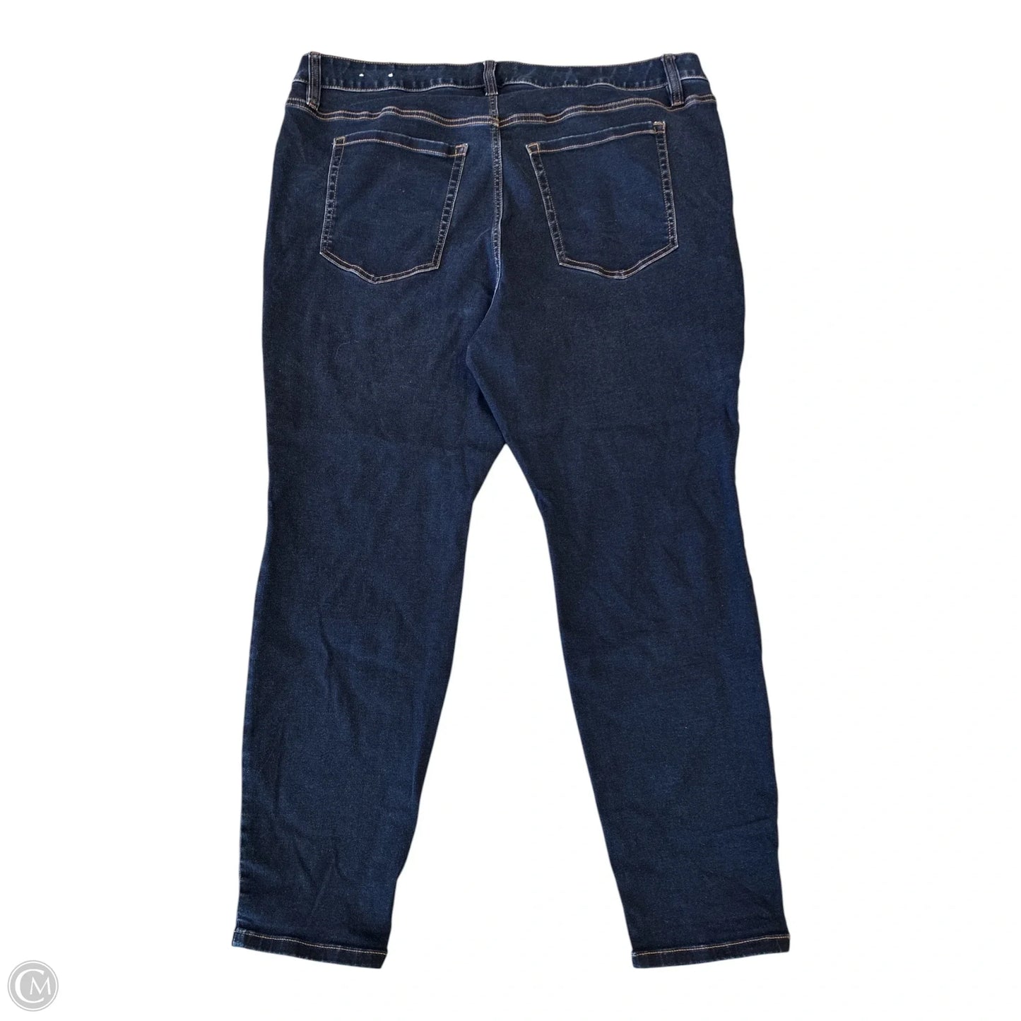 Jeans Skinny By Lane Bryant In Blue Denim, Size: 22