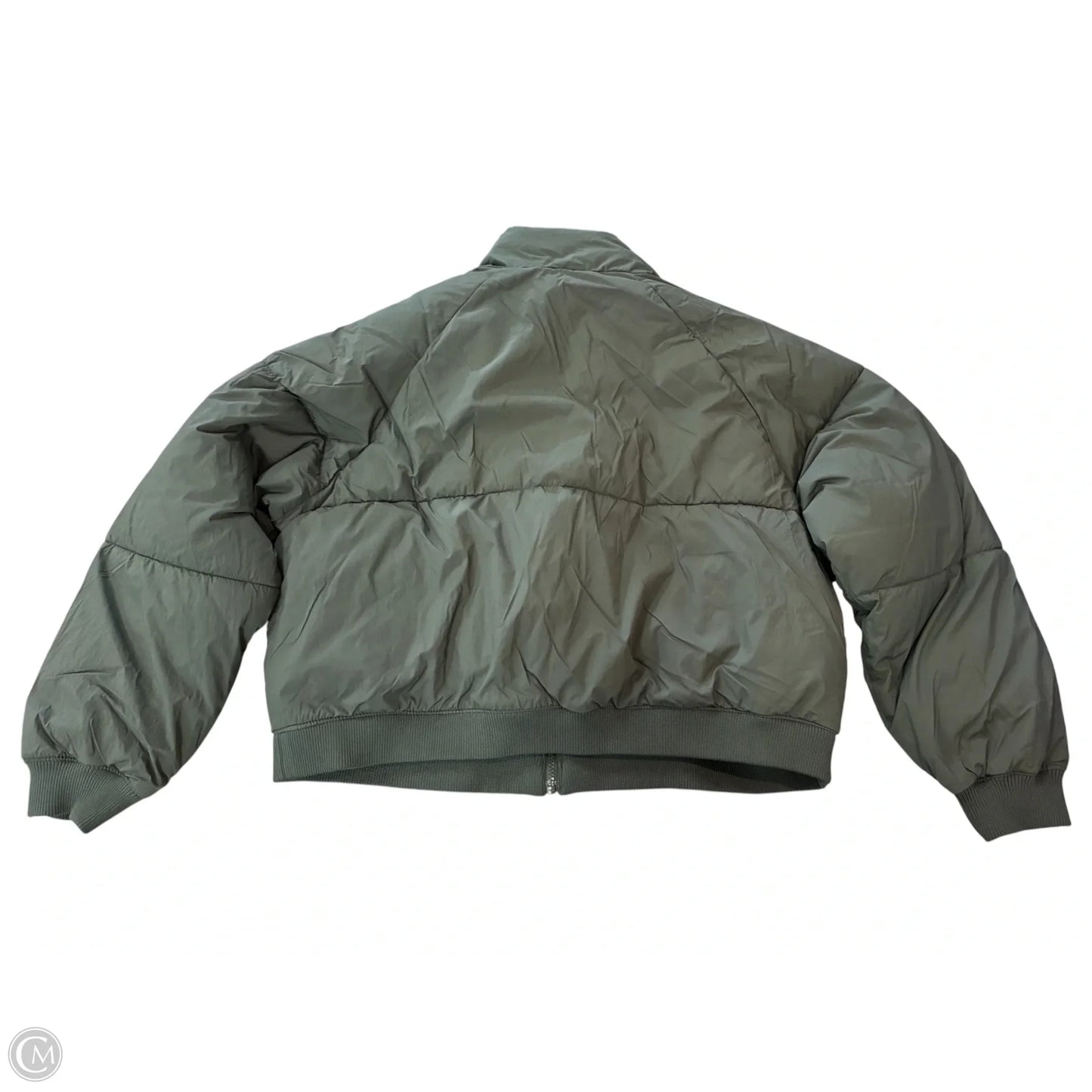 Jacket Puffer & Quilted By Old Navy In Green, Size: Xl