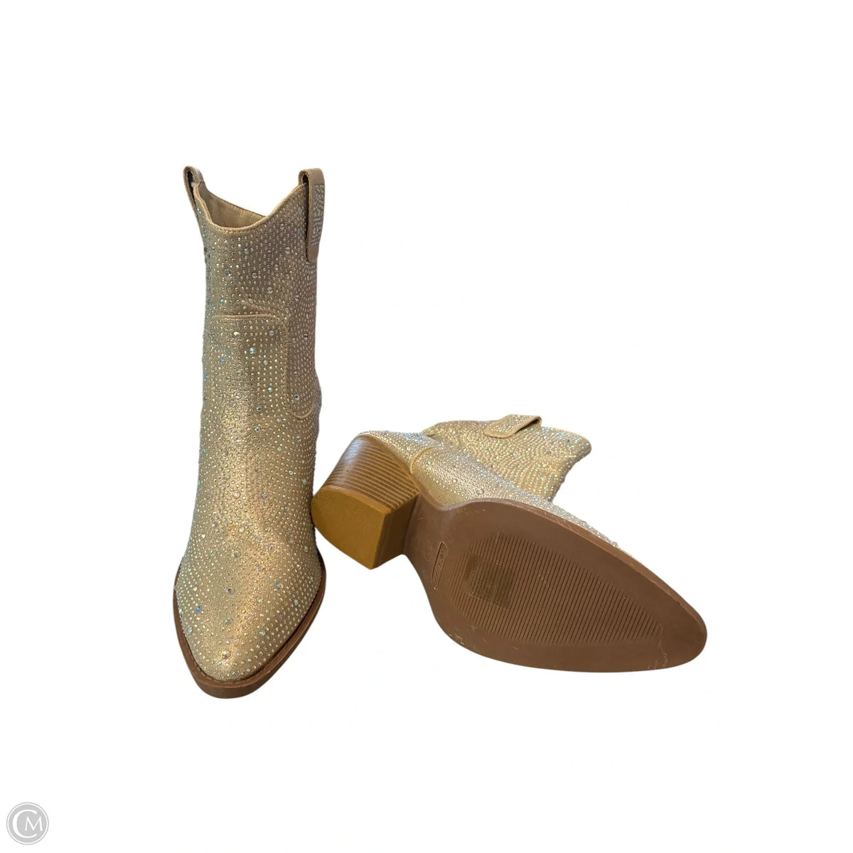 Boots Western By Cmf In Gold, Size: 10