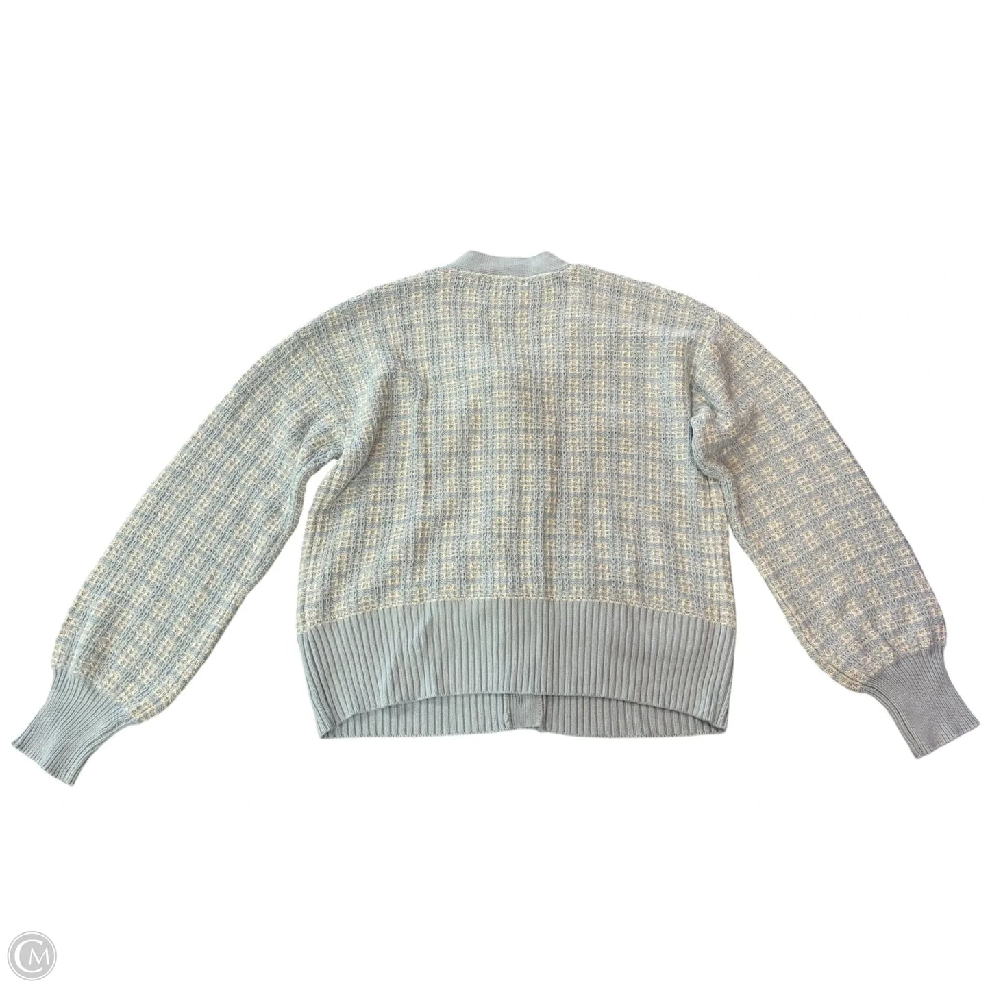 Cardigan By Free Assembly In Blue, Size: M