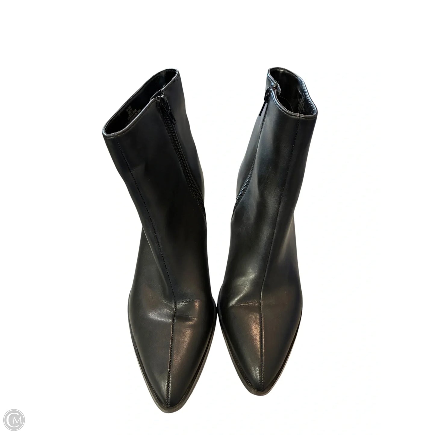 Boots Ankle Heels By Mix No 6 In Black, Size: 8