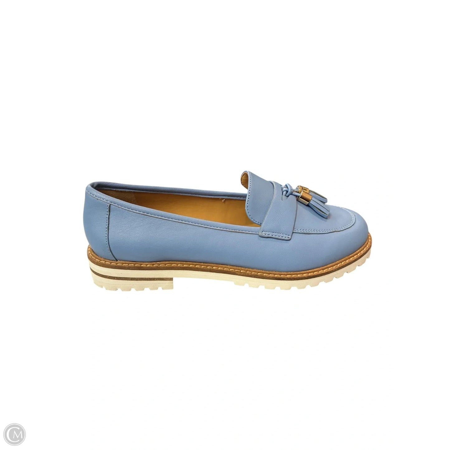 Shoes Flats By Talbots In Blue, Size: 8.5