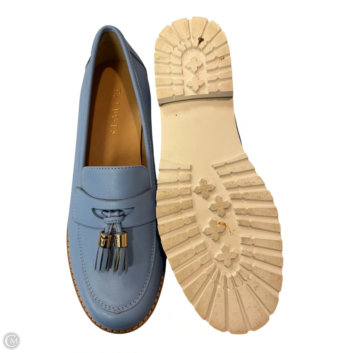 Shoes Flats By Talbots In Blue, Size: 8.5