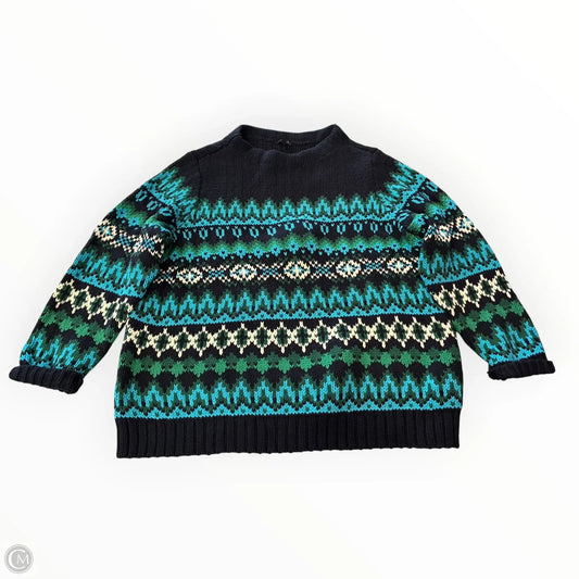Sweater By Talbots In Blue, Size: 2x