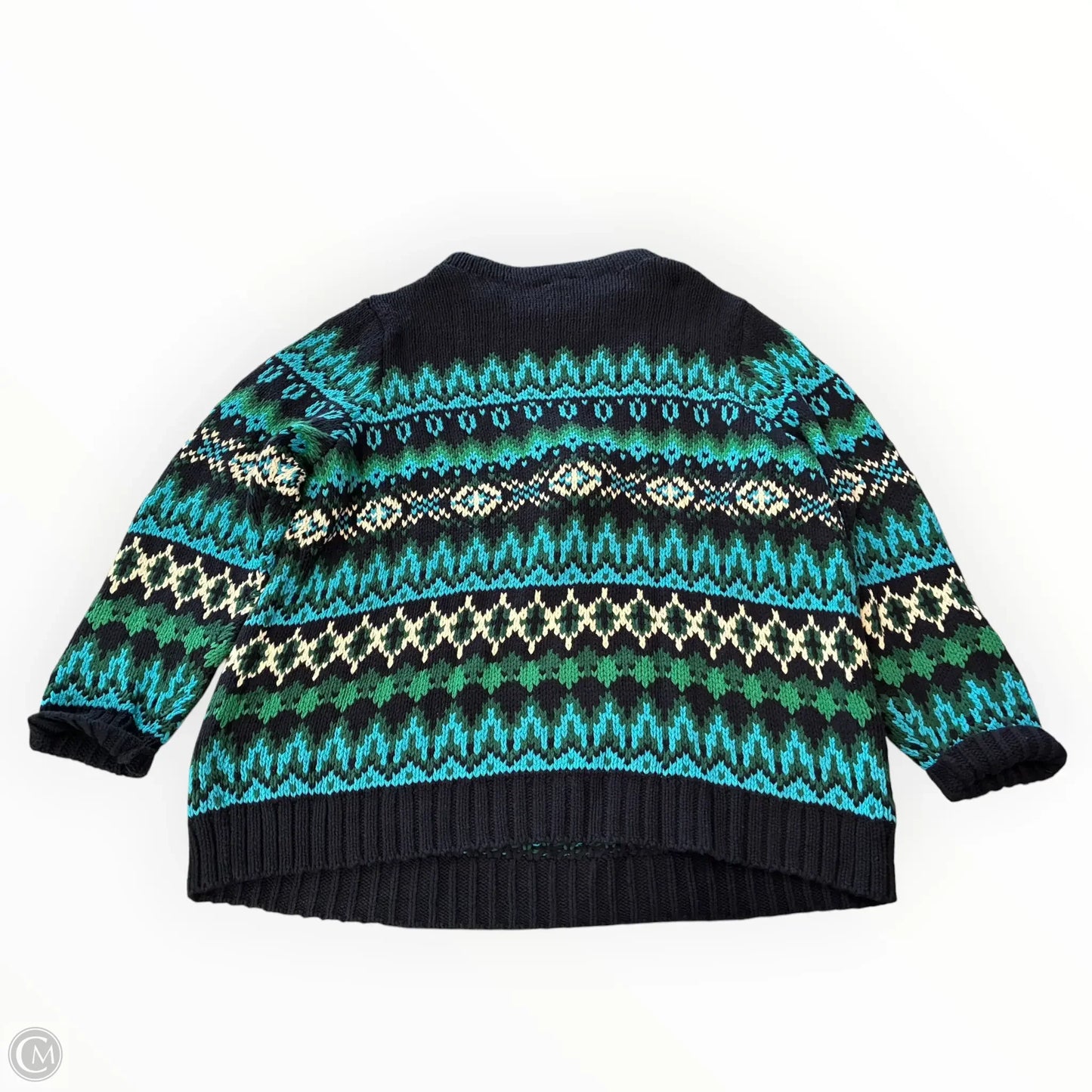 Sweater By Talbots In Blue, Size: 2x