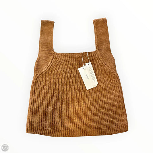 Top Sleeveless By Vince In Tan, Size: S
