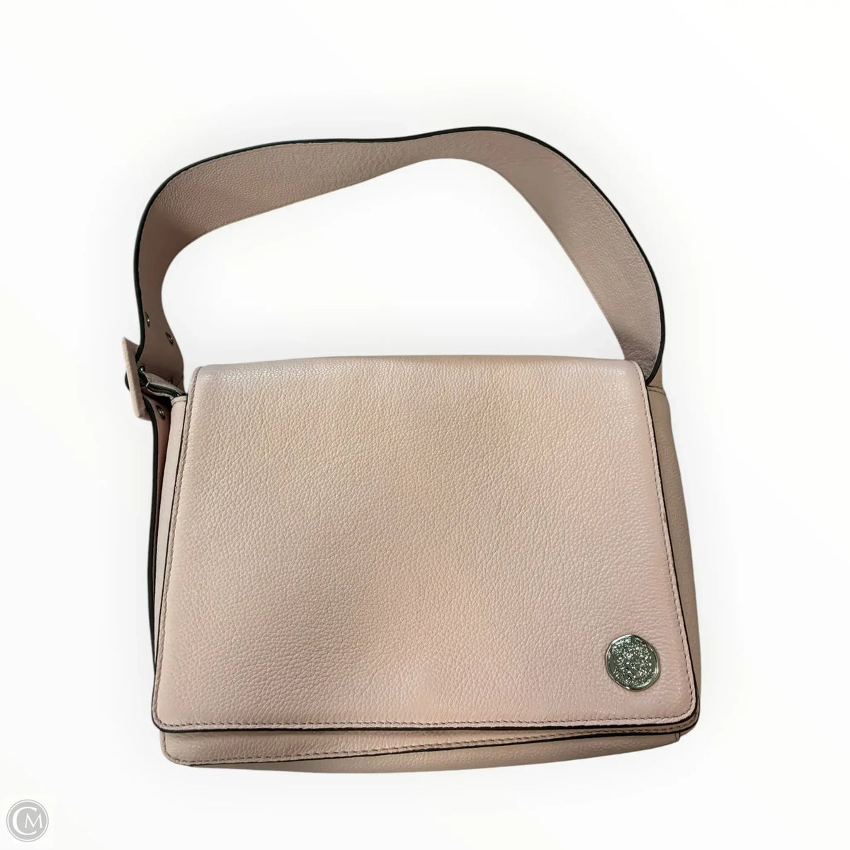 Handbag Leather By Vince Camuto, Size: Medium