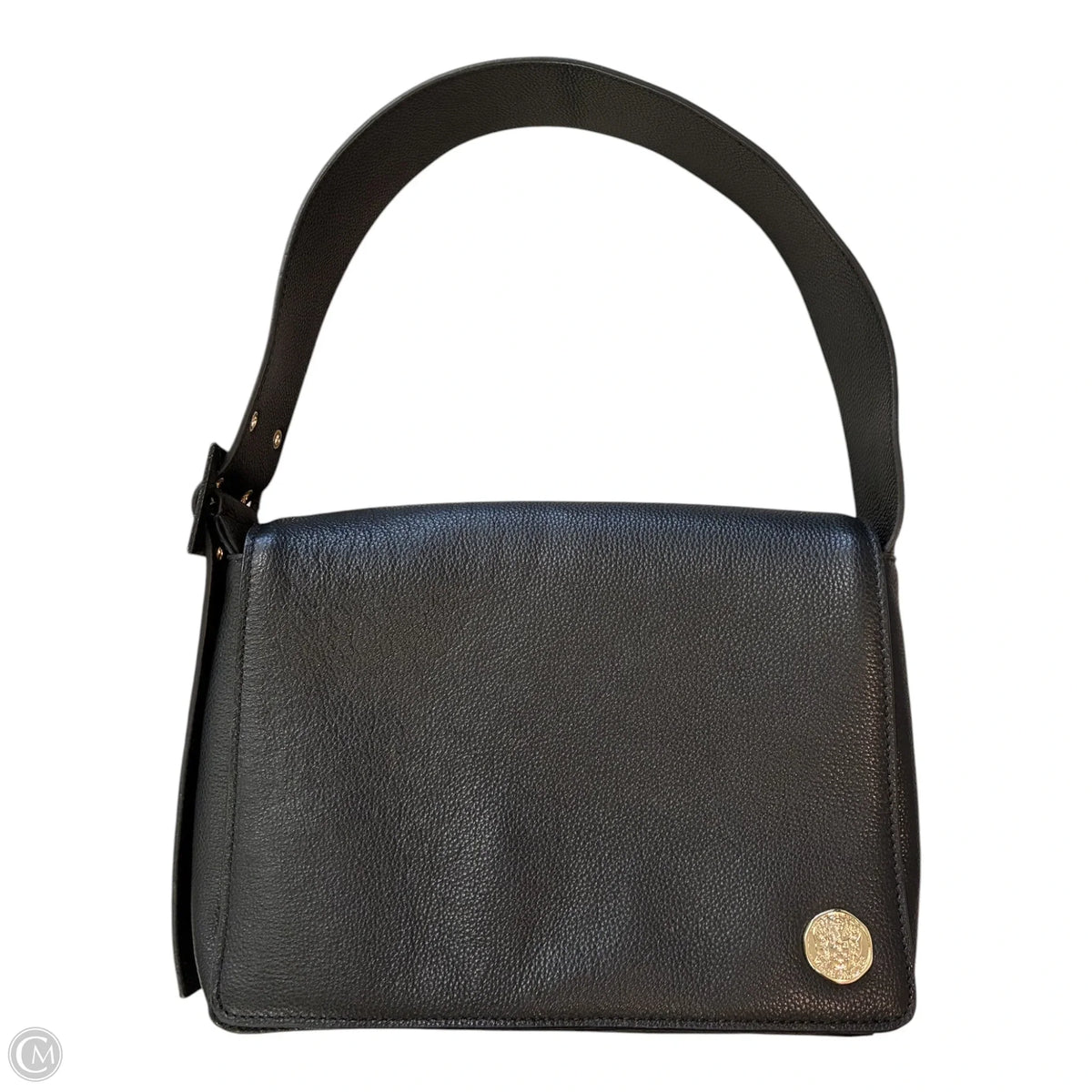 Handbag Leather By Vince Camuto, Size: Medium