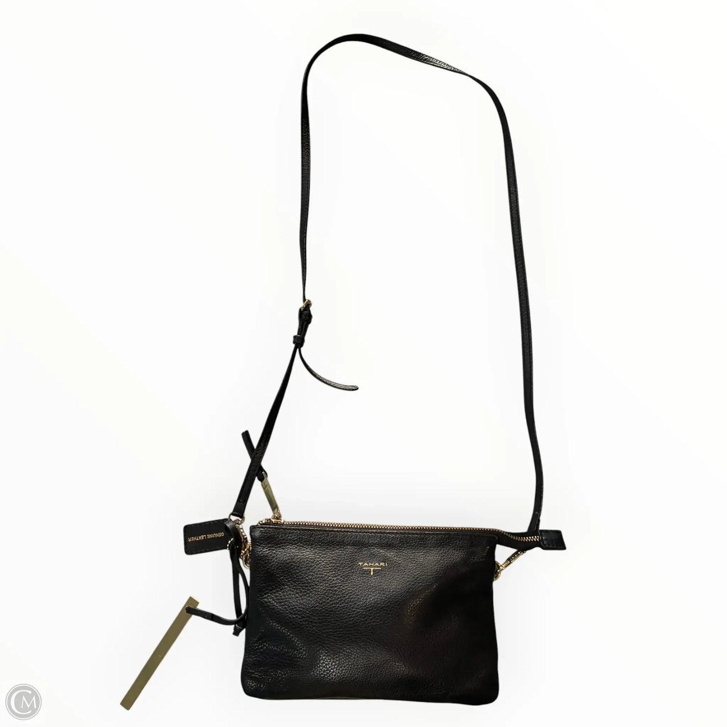 Crossbody Leather By Tahari, Size: Small