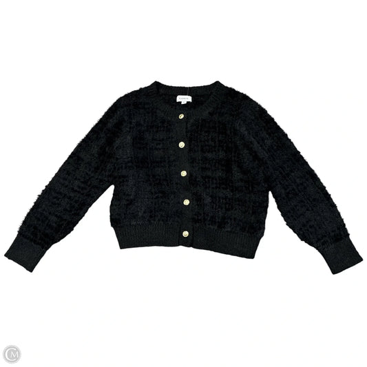 Jacket Faux Fur & Sherpa By Evereve In Black, Size: L