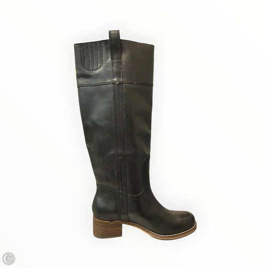 Boots Mid-calf Flats By Lucky Brand In Black, Size: 7.5