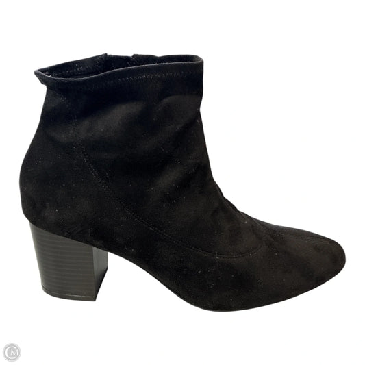 Boots Ankle Heels By Life Stride In Black, Size: 10