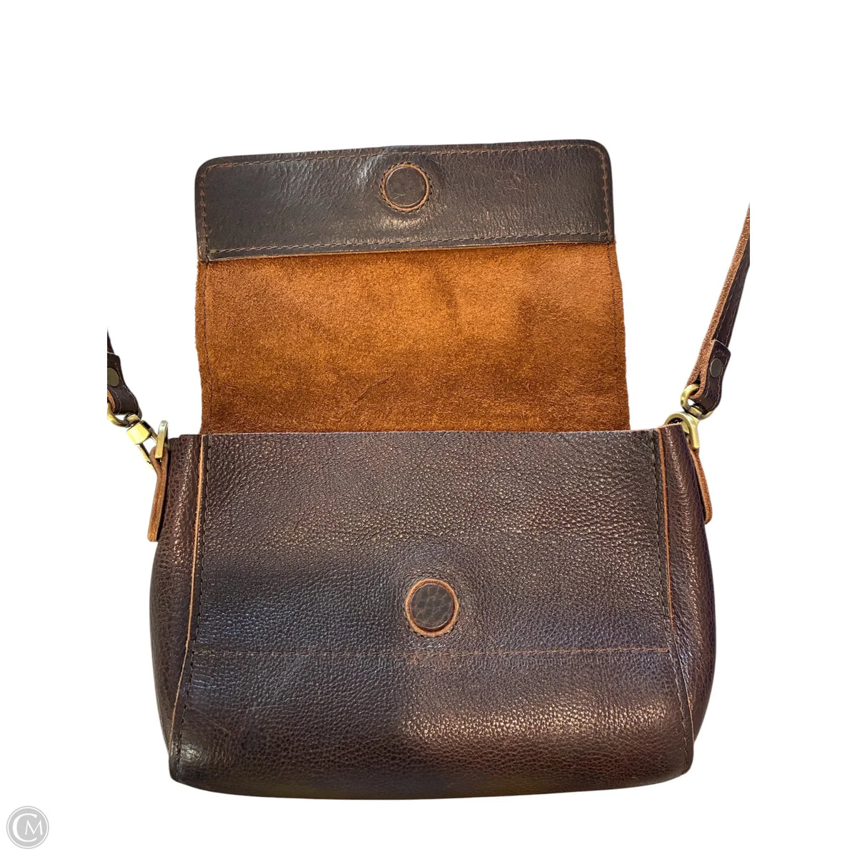 Crossbody Leather By Portland Leather, Size: Small