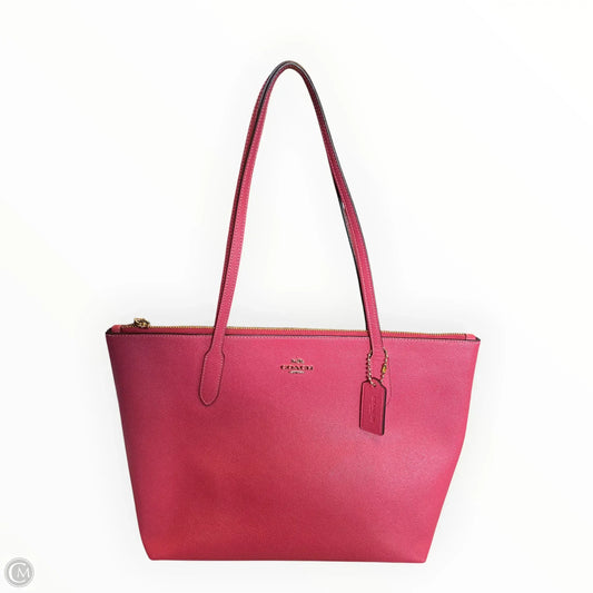 Tote Designer By Coach, Size: Medium