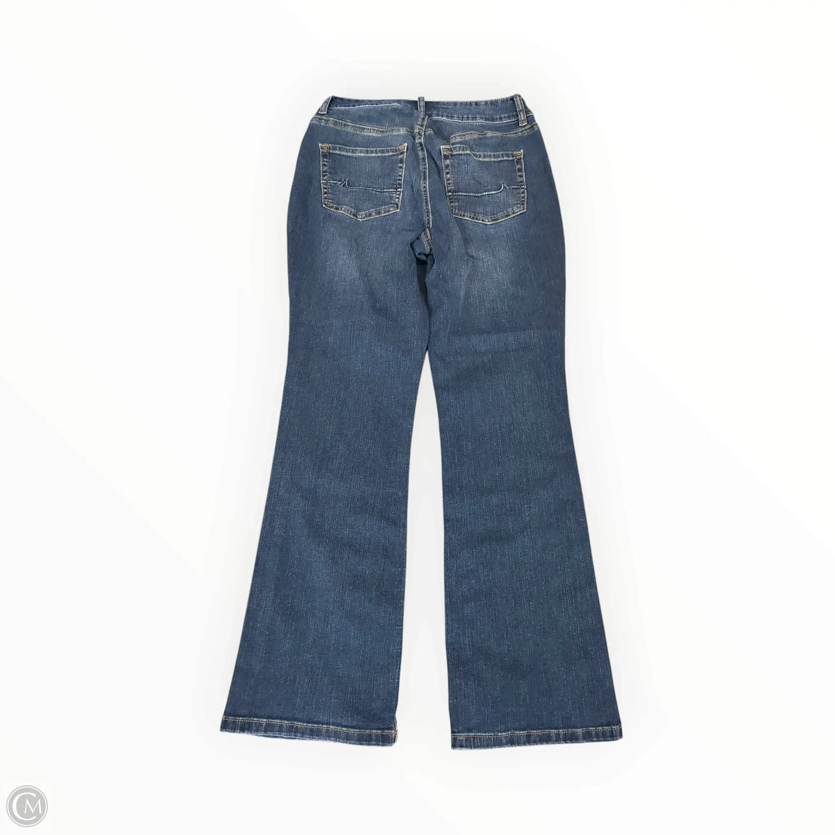 Jeans Flared By Maurices In Blue Denim, Size: 8