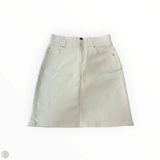 Skirt Mini & Short By Ann Taylor In Cream, Size: 0