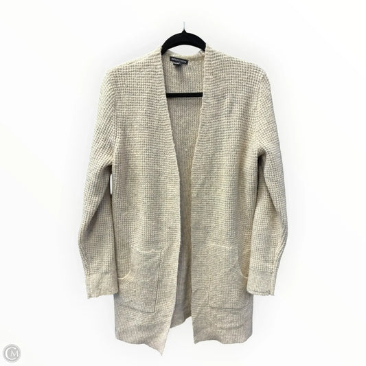 Sweater Cardigan By Cmf In Beige, Size: S
