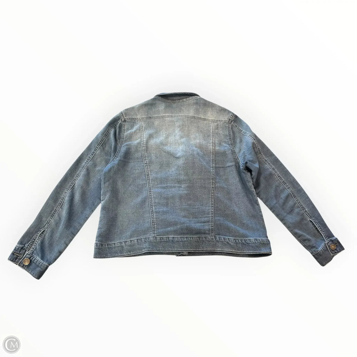 Jacket Denim By Buffalo David Bitton In Blue Denim, Size: L