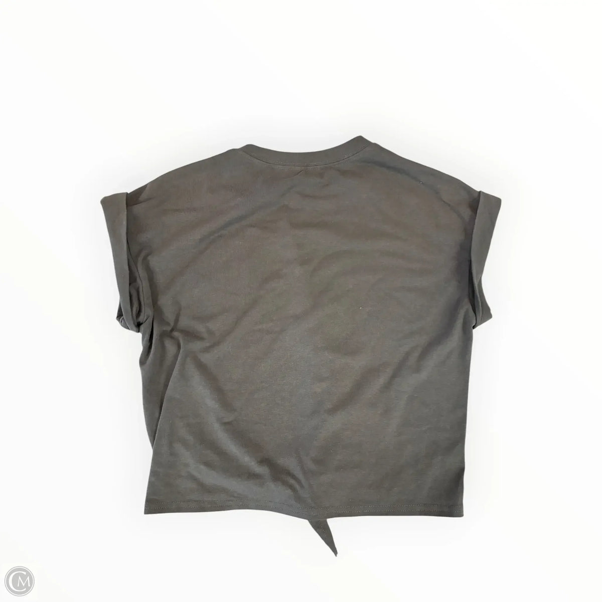 Top Short Sleeve Basic By Cmf In Grey, Size: Xs