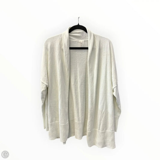 Sweater Cardigan By Calia In Ivory, Size: Xs