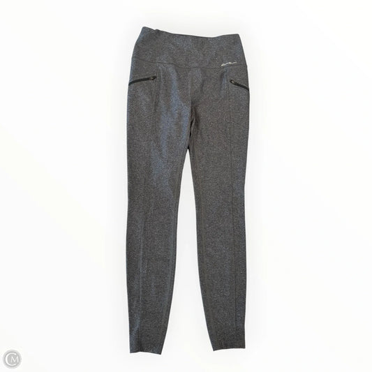 Athletic Leggings By Eddie Bauer In Grey, Size: S