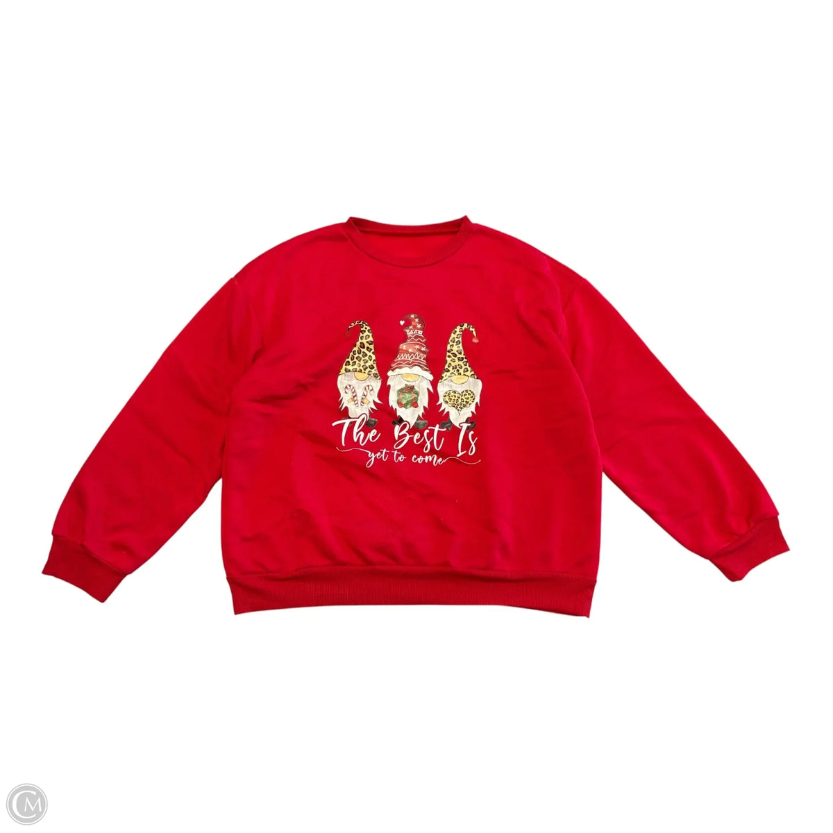 Sweater By Shein In Red, Size: L