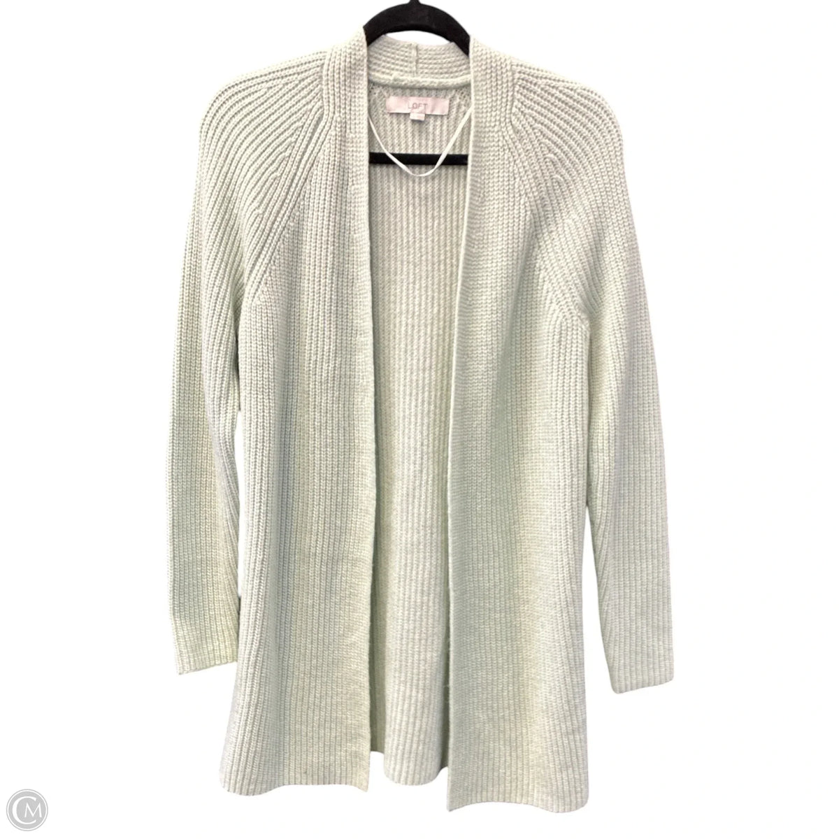 Sweater Cardigan By Loft In Green