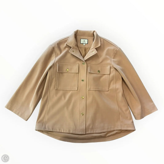Jacket Designer By Tuckernuck In Tan, Size: S