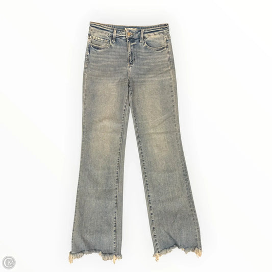 Jeans Straight By Flying Monkey In Blue Denim, Size: 10