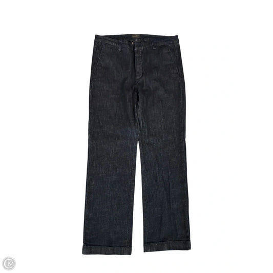 Jeans Straight By Donna Karan In Blue Denim, Size: 10
