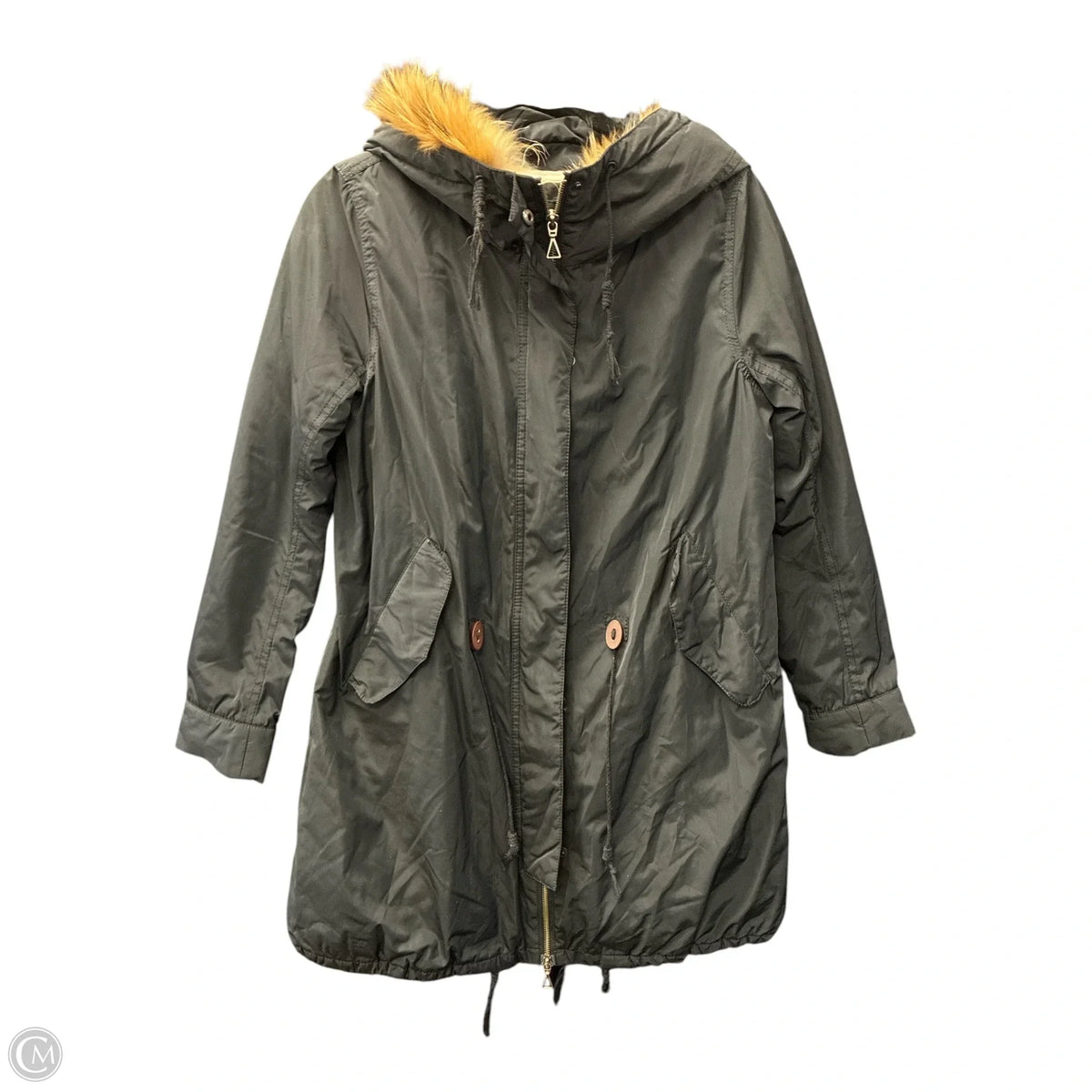 Coat Puffer & Quilted By Clothes Mentor In Black, Size: M