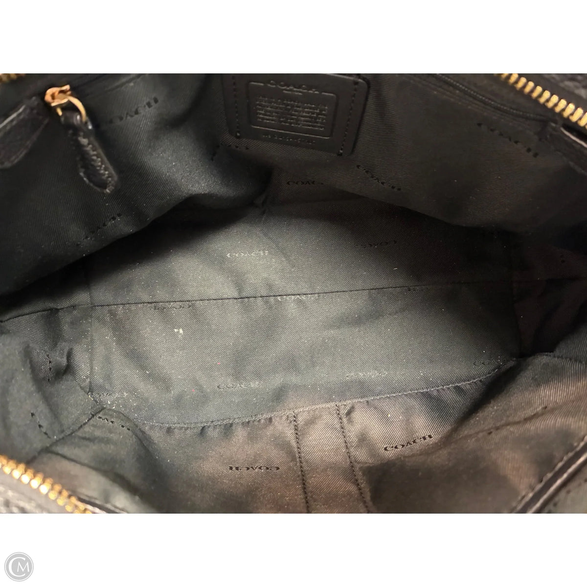 Tote Designer By Coach, Size: Medium