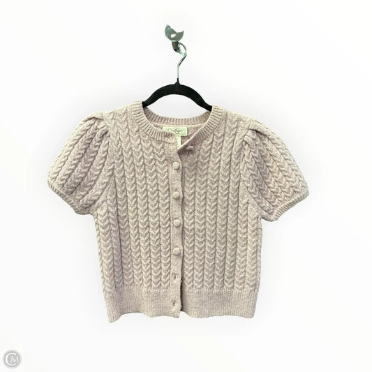 Cardigan By Jessica Simpson In Purple, Size: Xs