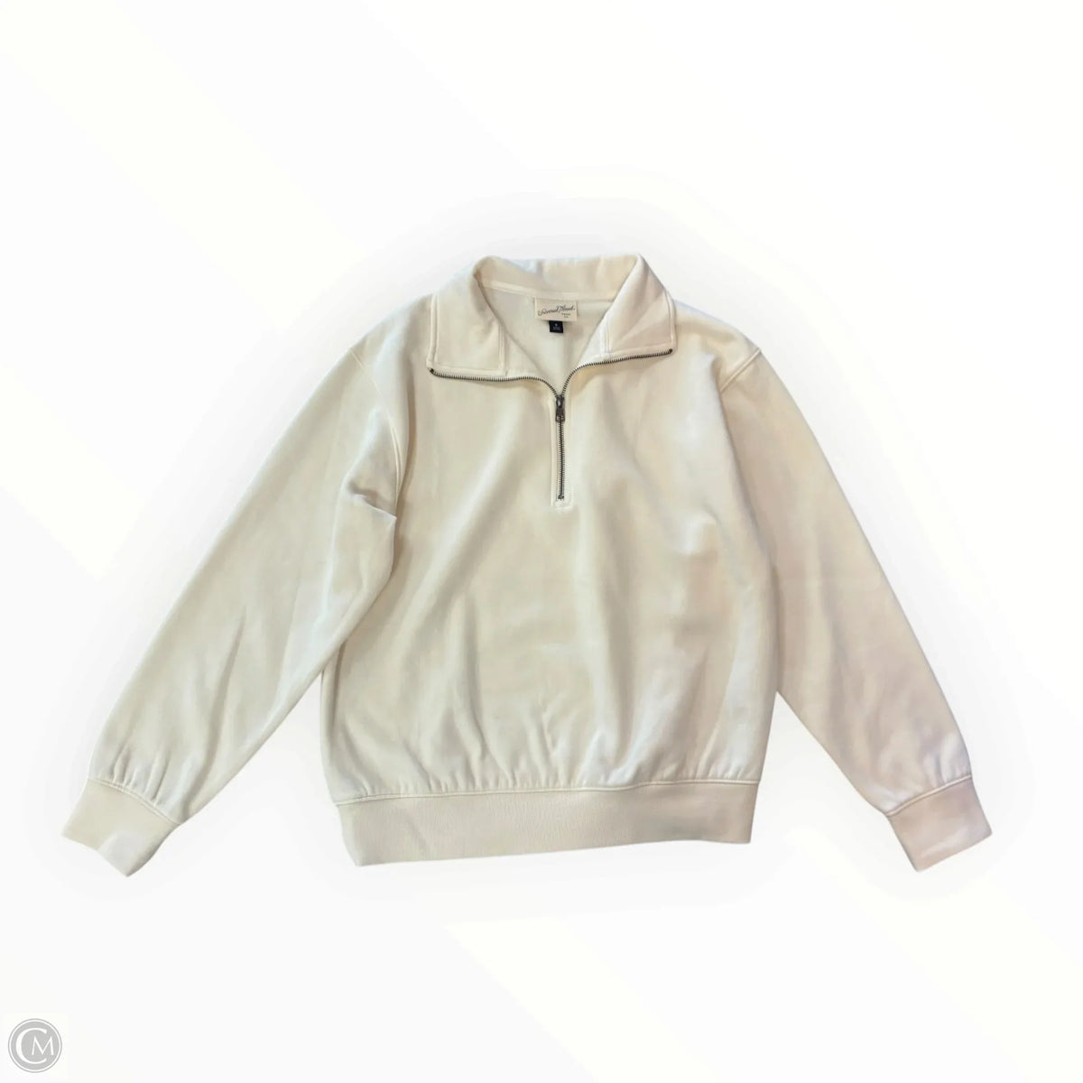 Sweatshirt Collar By Universal Thread In Cream, Size: M