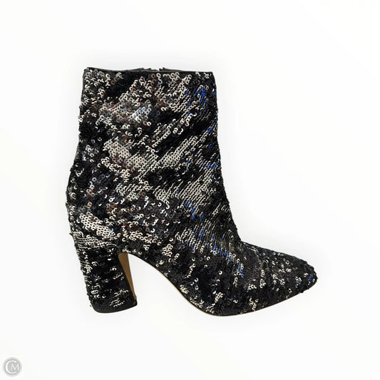 Boots Luxury Designer By Jimmy Choo In Black, Size: 7.5